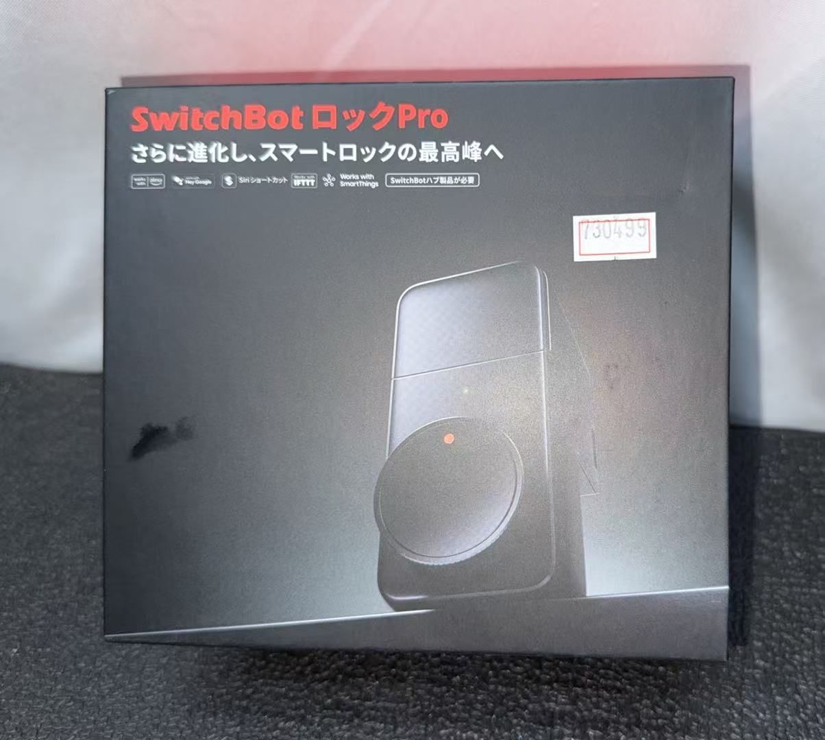 SwitchBot スイッチボット スマートロック プロ ブラック スマートキー 730499