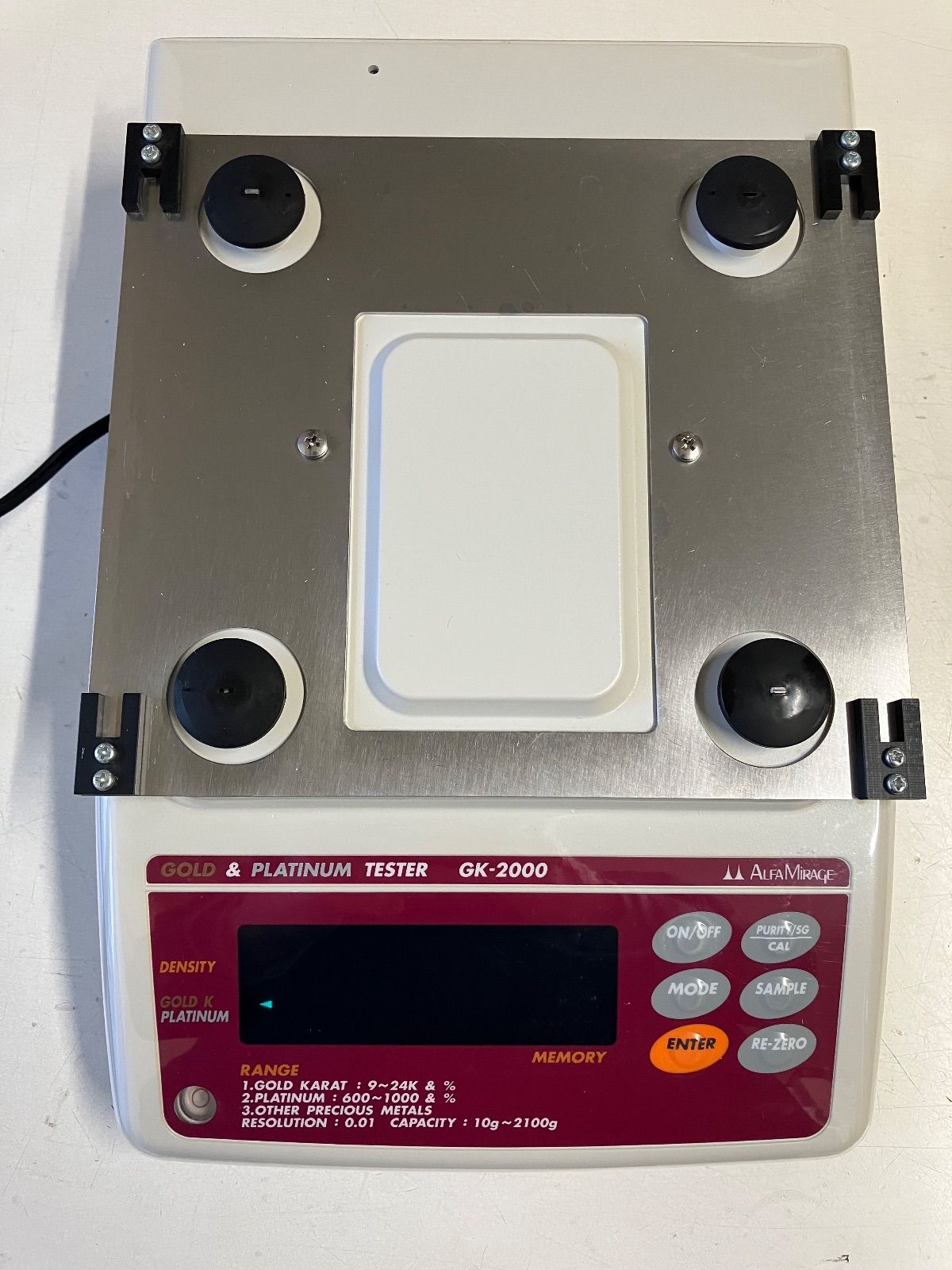 貴金属テスター 比重計 GK-2000 ALFA MIRAGE アルファミラージュ