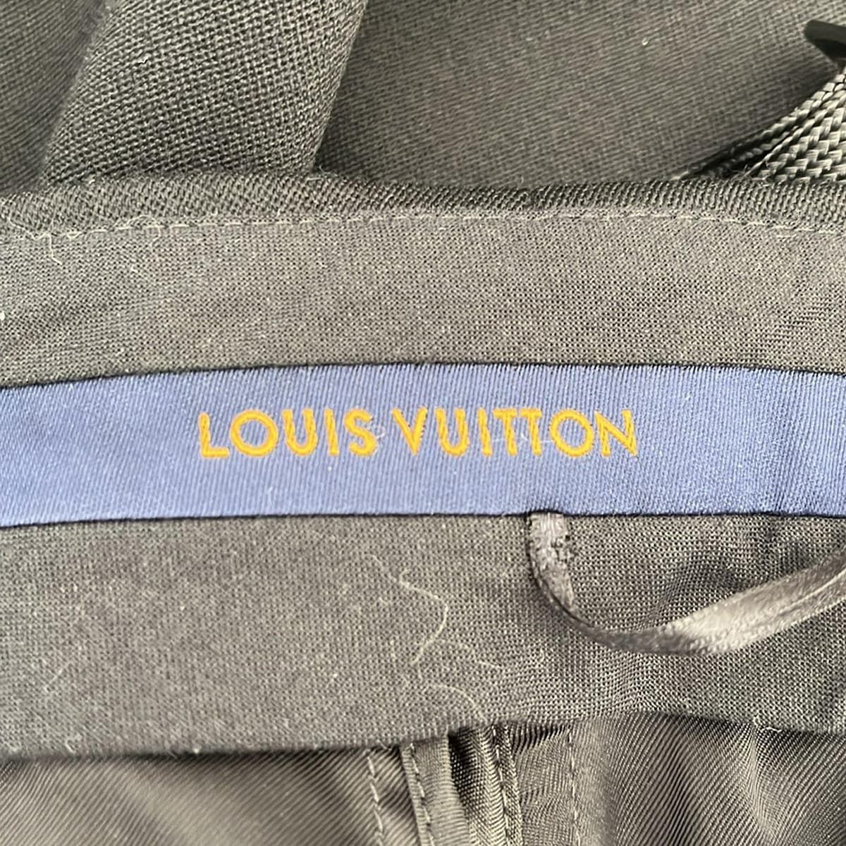  LOUIS VUITTON ルイヴィトン パンツ サイズ36 S レディース 黒 フルレングス その他 パンツ