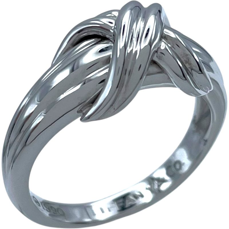 ティファニー TIFFANY＆CO シグネチャーリング ホワイトゴールド 750 ジュエリー