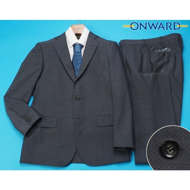 新品9.7万円 オンワード樫山 Selflex 日本製 春夏 ジオメトリック織柄