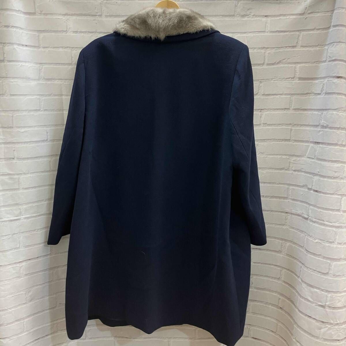 AGNONA / アニオナ / ラビットファー / ショールカラーコート