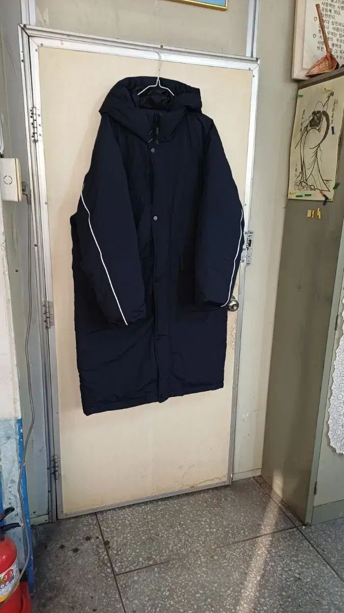 K-SWISS メンズ ダウンジャケット ロング丈 105サイズ