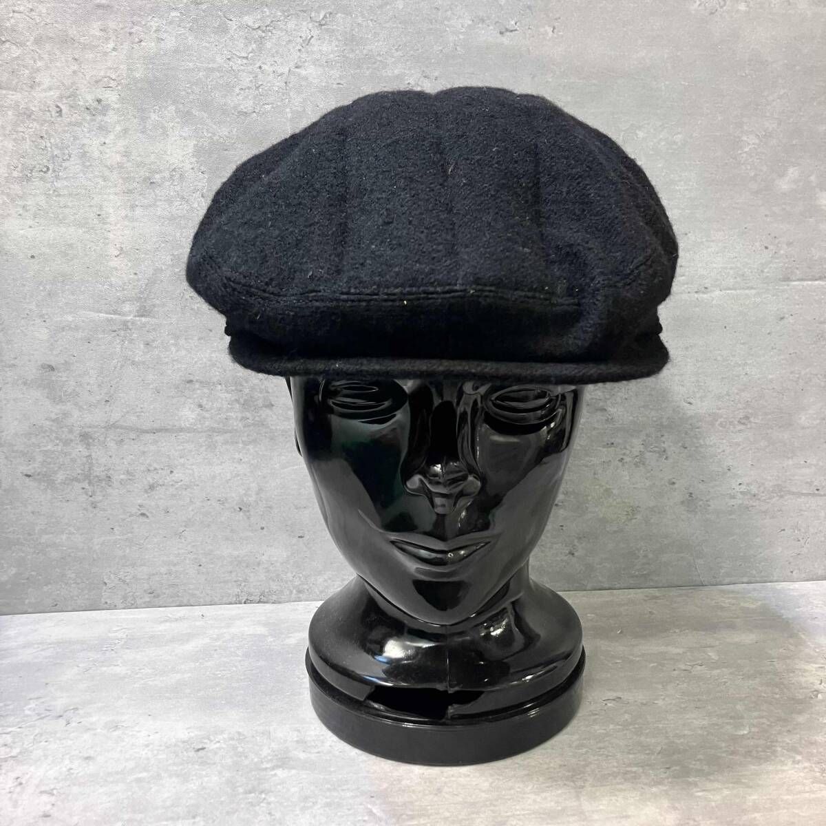 25 aw YOHJI POUR HOMME WOOL BLACK HUNTING クラシカルウーフハンチング サイズ4 ヨウジヤマモトプールオム