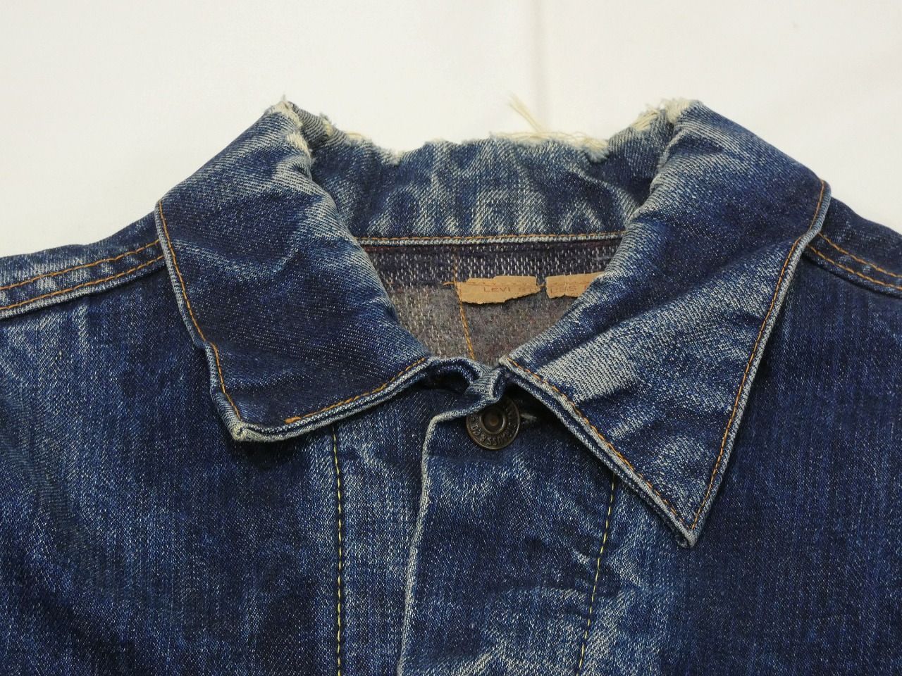 雰囲気良し 60s 70s ビンテージ LEVI'S リーバイス 70505 71205 BIG E