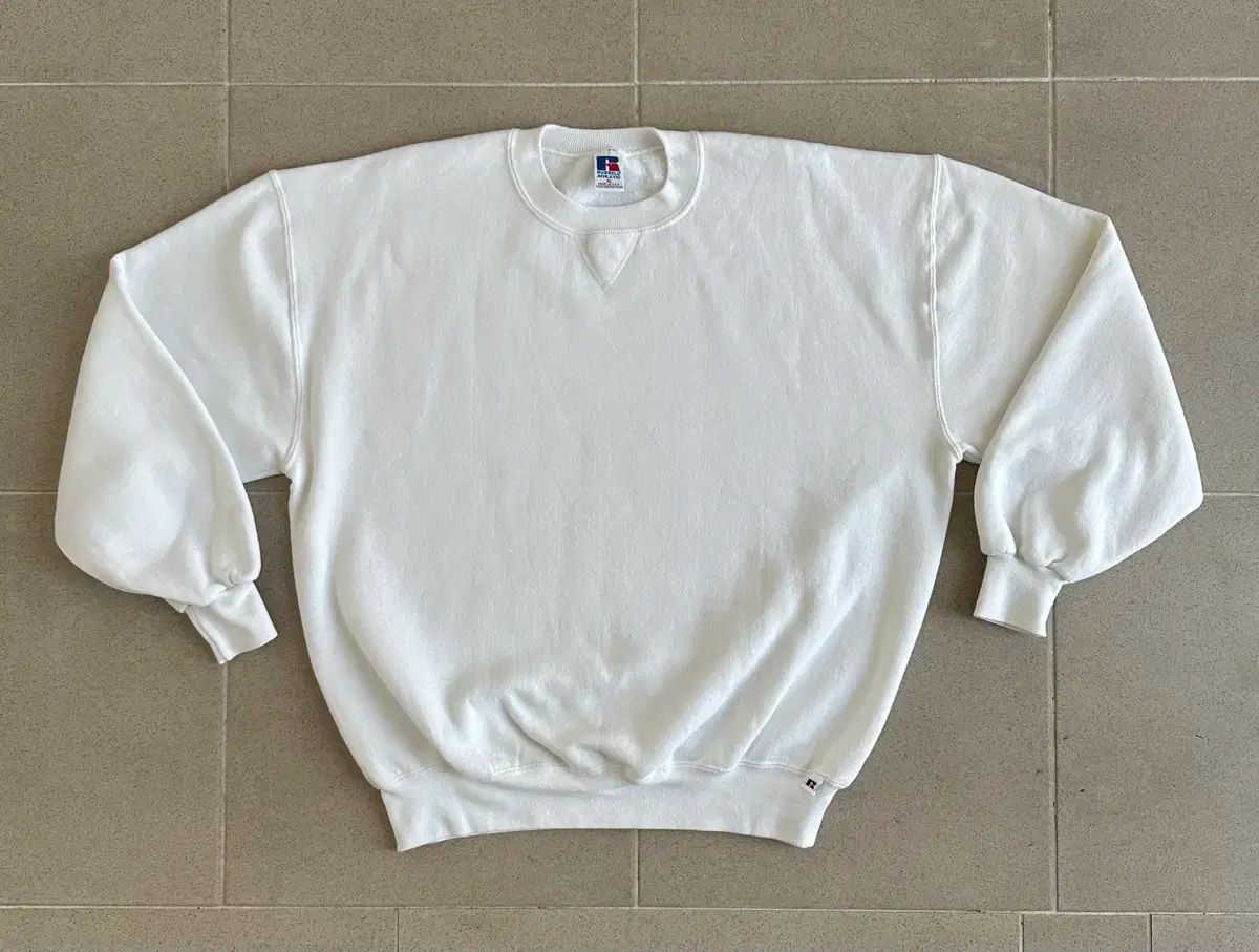 90 s ヴィンテージ ラッセル スウェットシャツ 白 XL USA