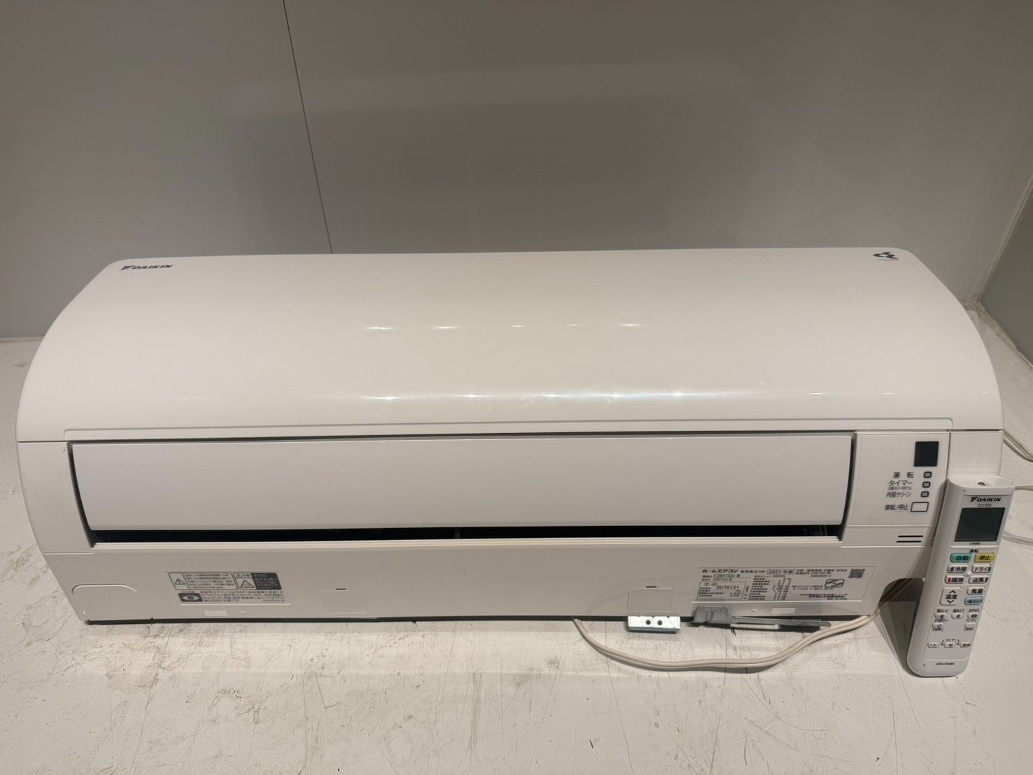 273 DAIKIN 2021年製エアコン 10～12畳用 整備済み - メルカリ