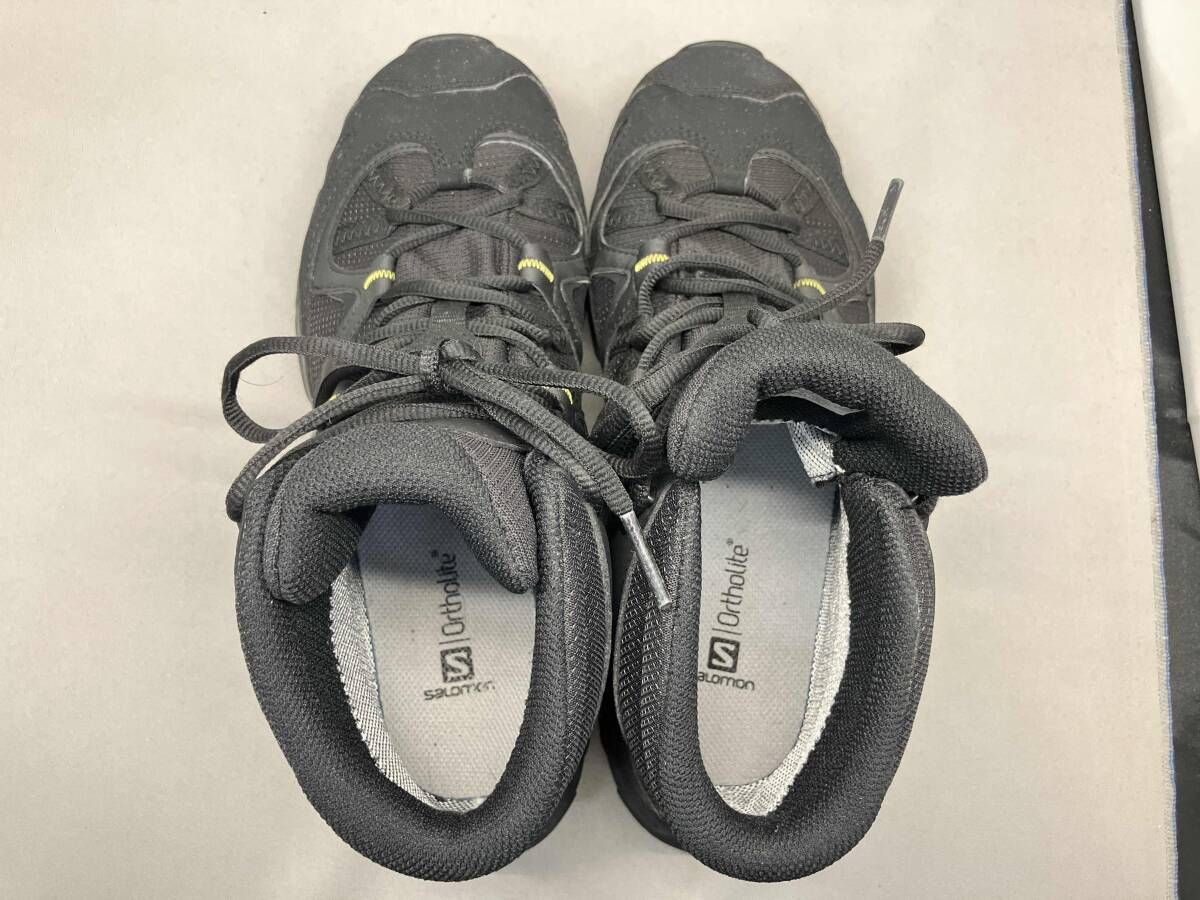 型番411082 サロモン salomon トレッキングシューズ ブラック 登山靴 トレッキングシューズ アウトドアシューズ アウトドア