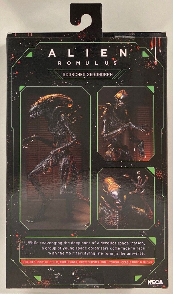 NECA ULTIMATE 7 INCH ACTION FIGURE SCORCHED XENOMORPH - メルカリ