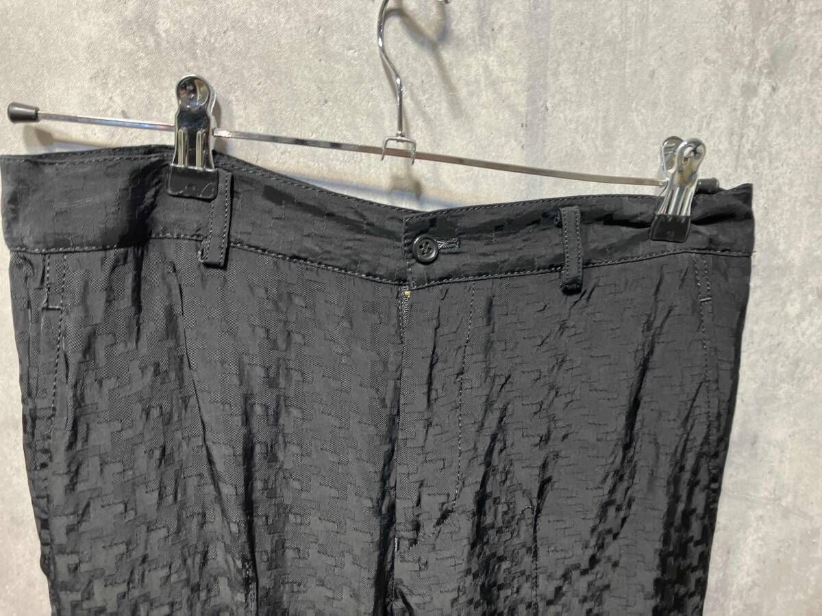 07ss tricot comme des garcons ジャガード柄パンツ TS-P009 サイズM