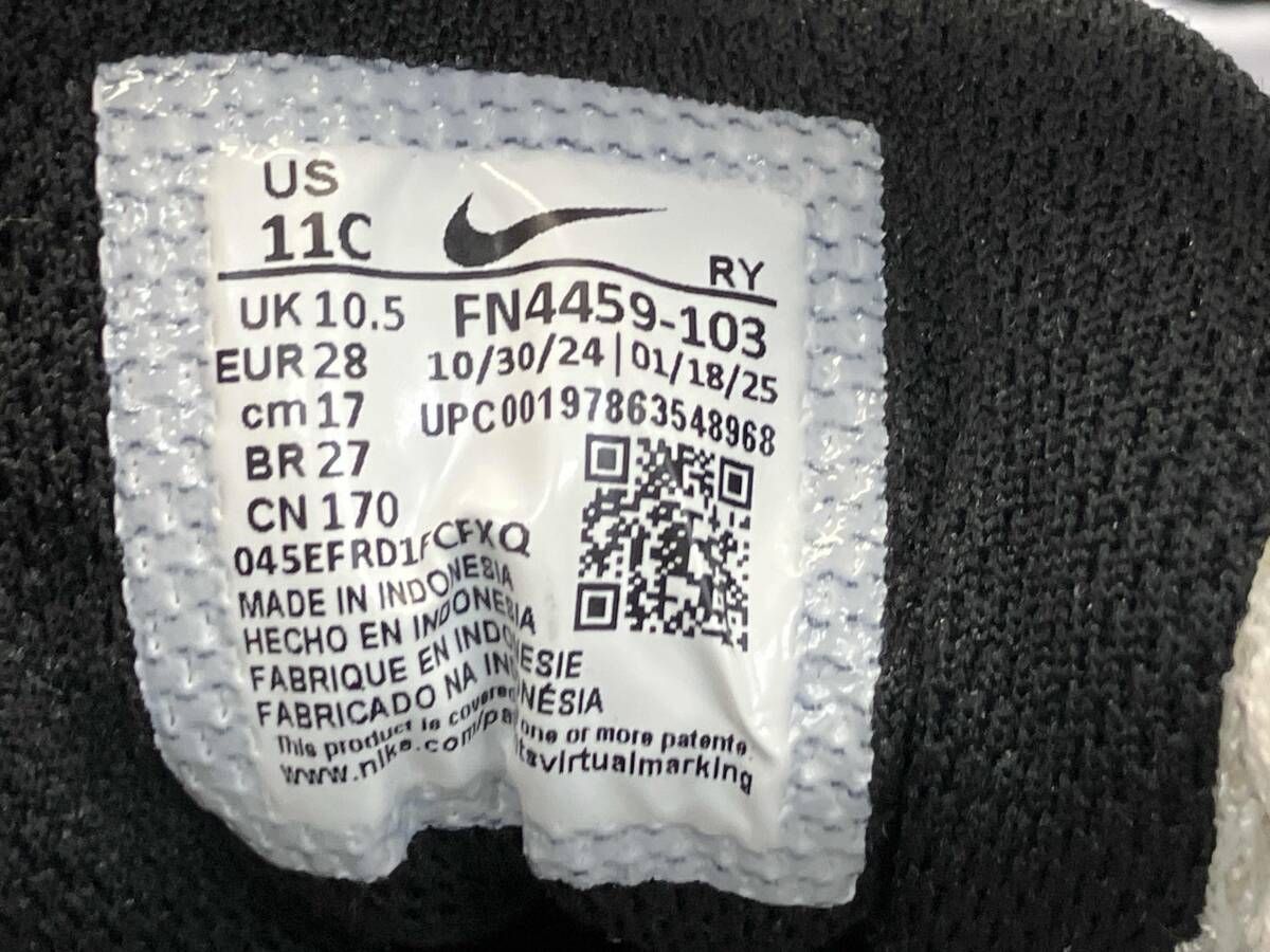  型番FN 4459-103 ナイキ キッズシューズ NIKE AIR MAX NOVA PS スニーカー ホワイト スニーカー キッズシューズ