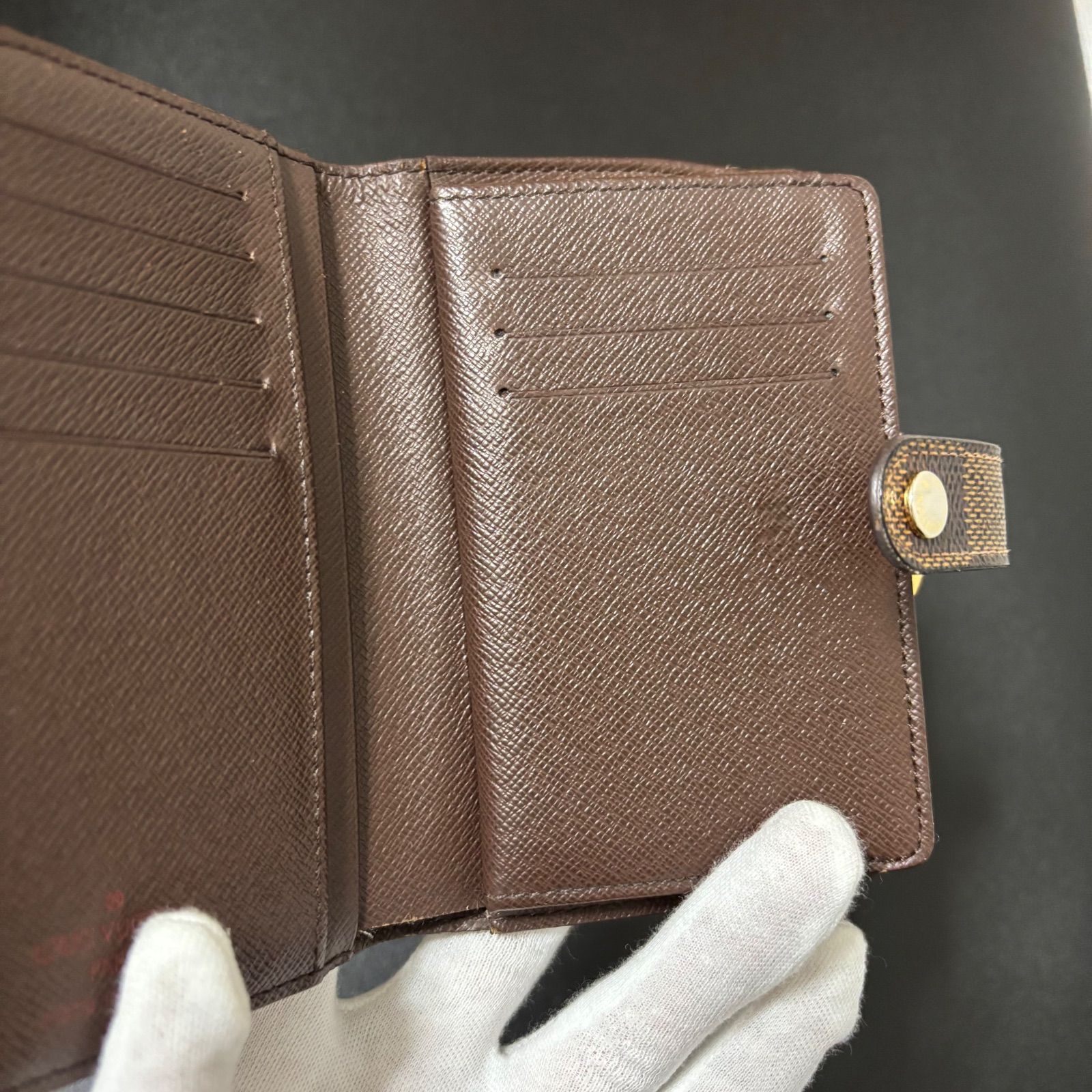 s59 ポルトフォイユ ヴィエノワ ポルト モネ ビエ 新型 ダミエエベヌ