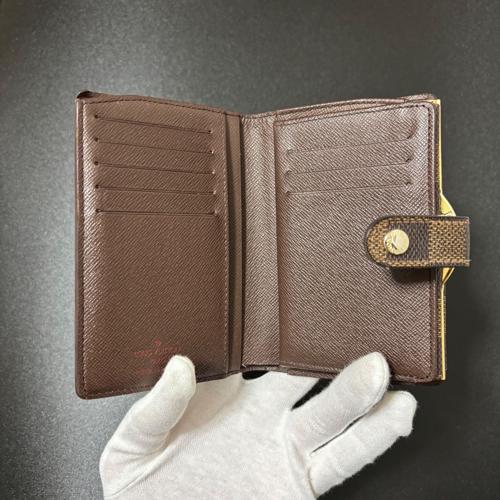 s59 ポルトフォイユ ヴィエノワ ポルト モネ ビエ 新型 ダミエエベヌ