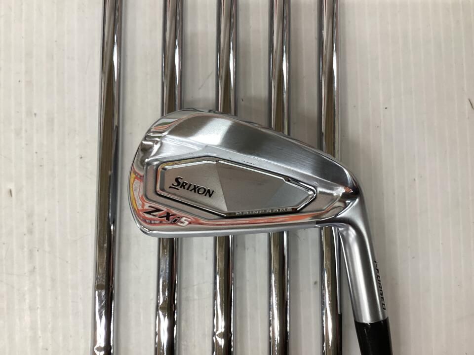 ダンロップ SRIXON ZXi 5 NSプロ950 GH neo Sフレックス アイアンセット 最短