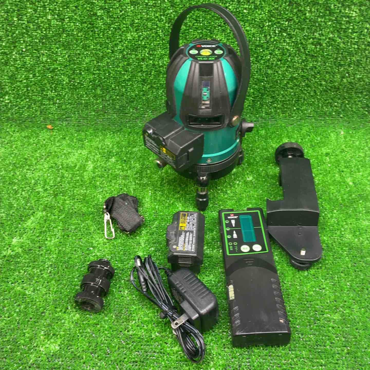 VOICE レーザー墨出し器 グリーンレーザー VLG-8 X 光学機器 計測 検査