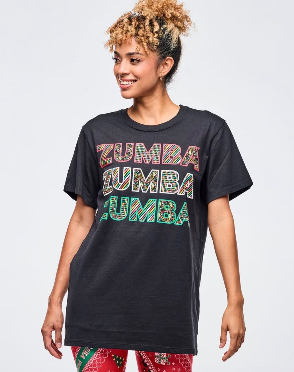 ZUMBAウエア新品未使用 Zumba Holiday Crew Neck Tee ズンバ 正規品 ZUMBA - メルカリ