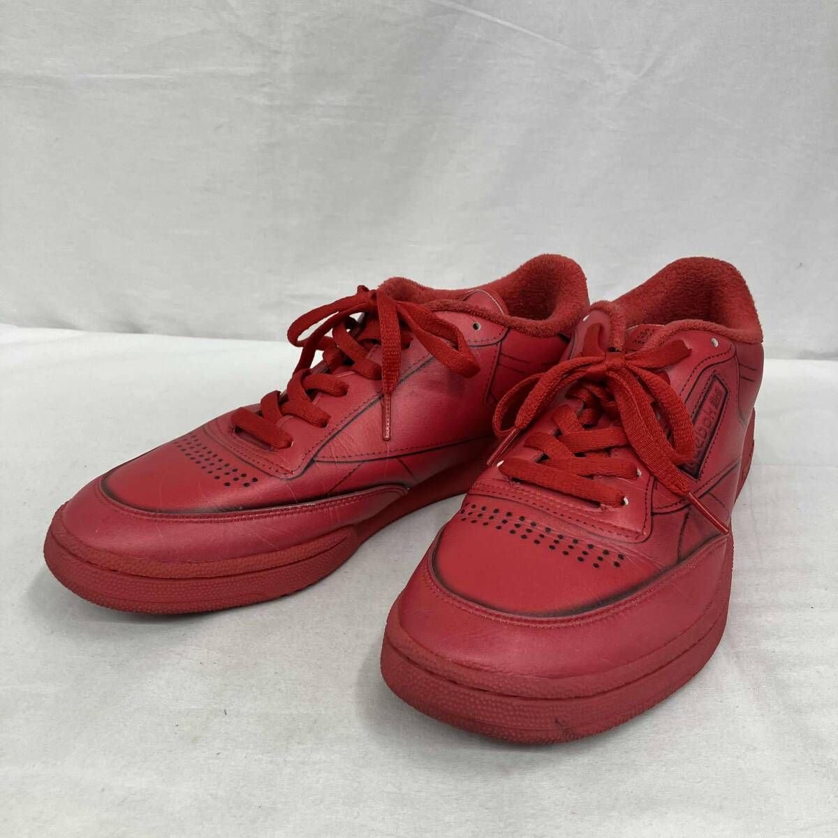Reebok × Maison Margiela / ローカットスニーカー/26cm/RED/HO2408 Reebok×Maison Margiela/リーボック×メゾン マルジェラ/HO2408/レッド