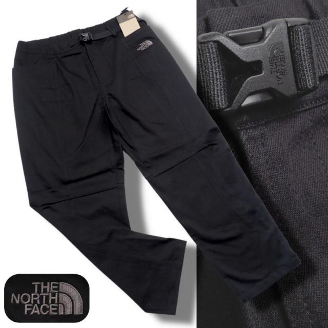 新品正規 ノースフェイス 海外限定 ロゴ刺繍 ベルト付き HI MOUNTAIN