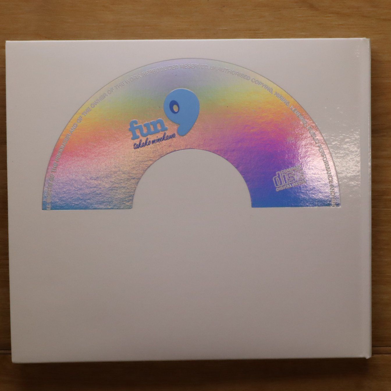 国内盤CD☆嶺川貴子/Takako Minekawa□ FUN9 【PSCR5769/4988023039480