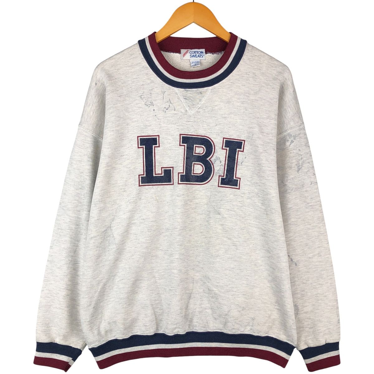 古着 80 90年代 ジャージーズ Jerzees カレッジスウェットシャツ トレーナー メンズL相当 ヴィンテージ eaa 596929