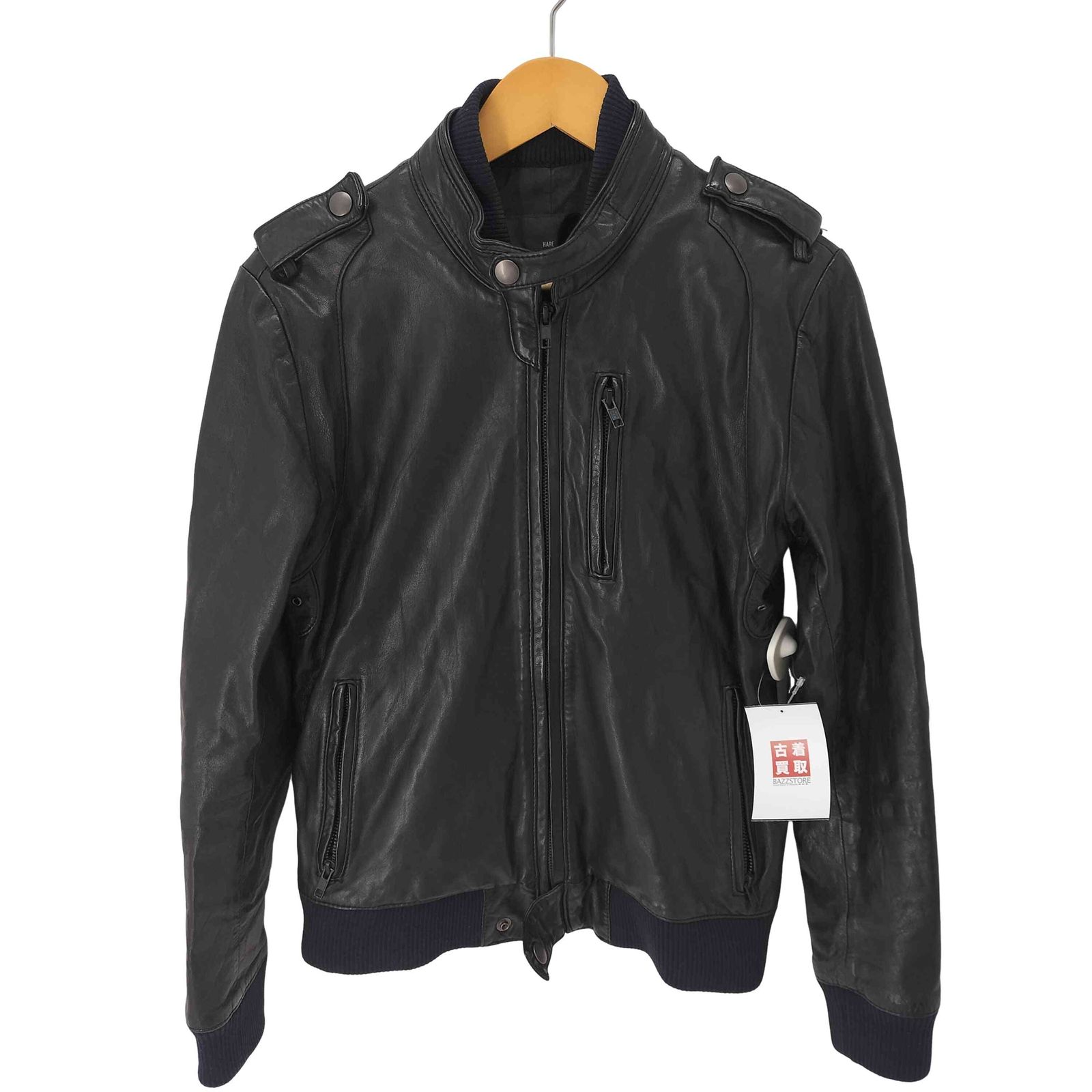 ハレ HARE ラムレザー シングルライダース メンズ JPN：S - メルカリ