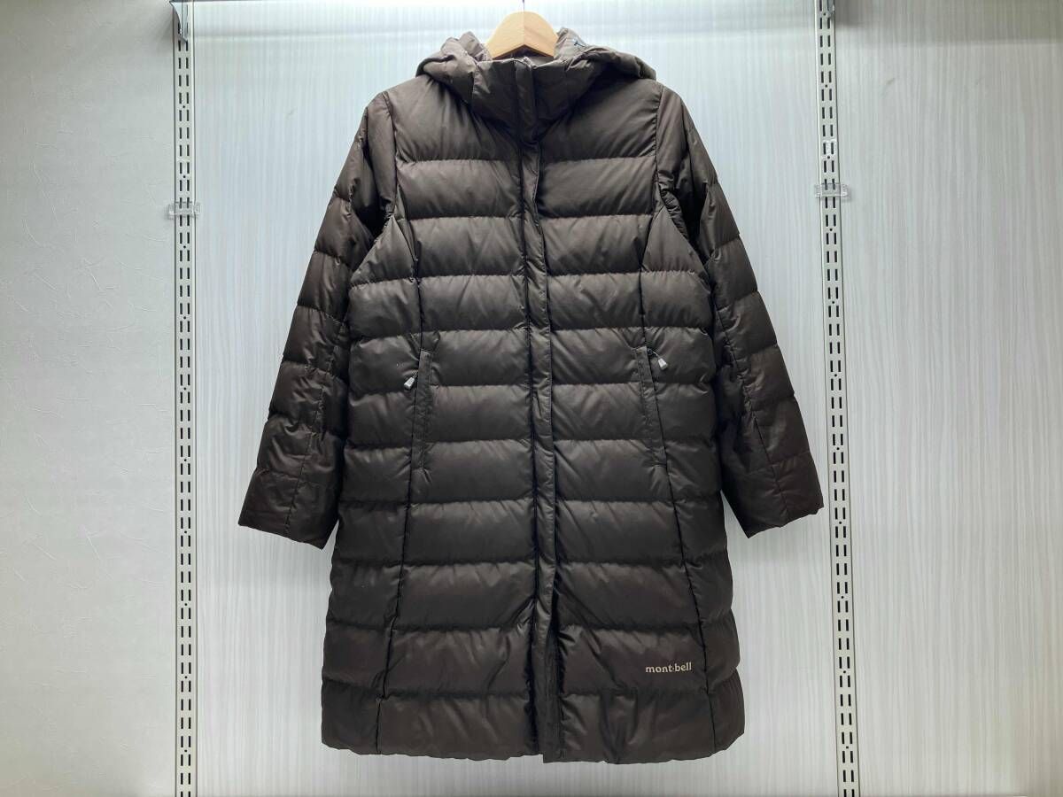 mont bell モンベル ダウンコート M ブラウン