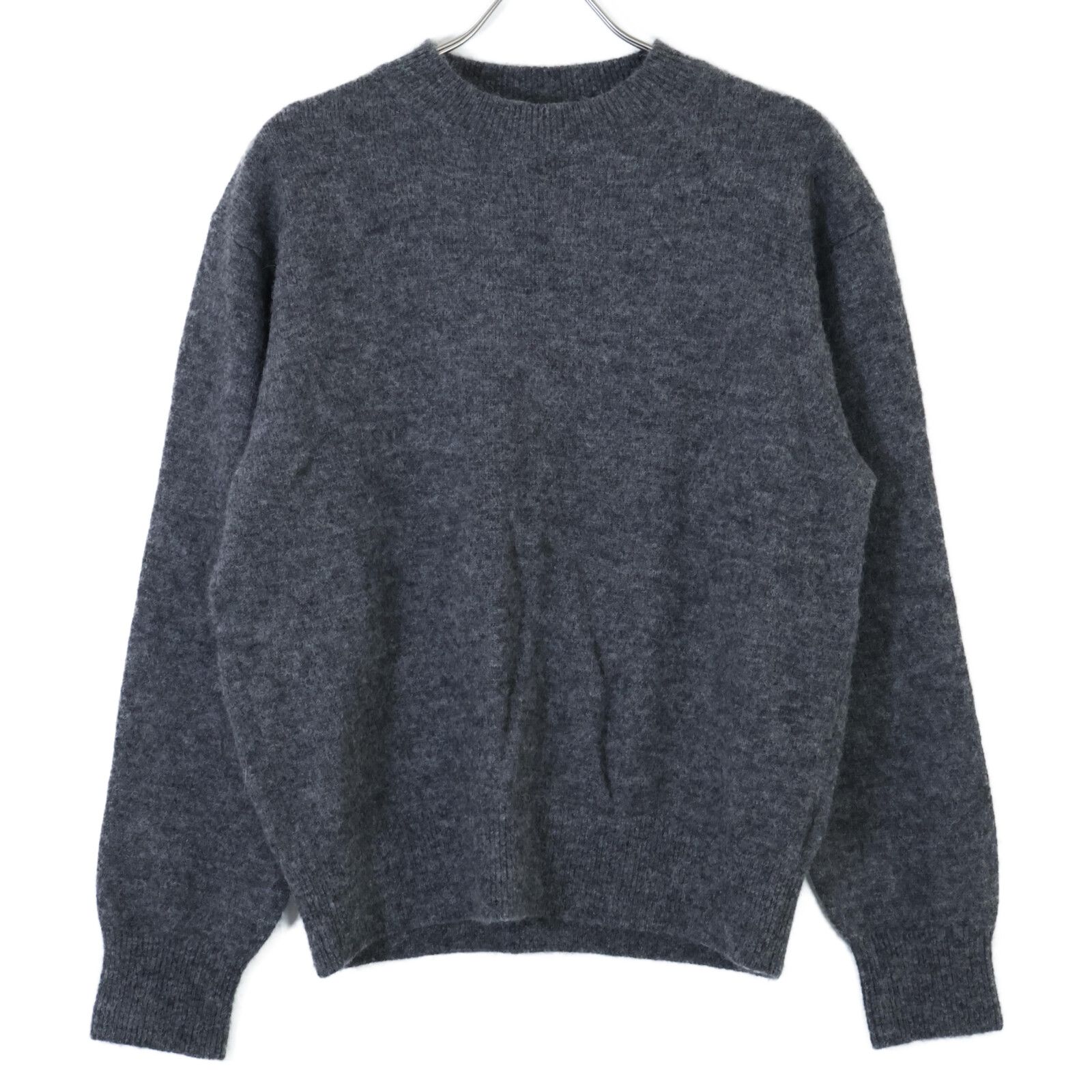 blurhms ブラームス 【美品/23AW】bROOTS23F36 Alpaca Wool Knit Crew