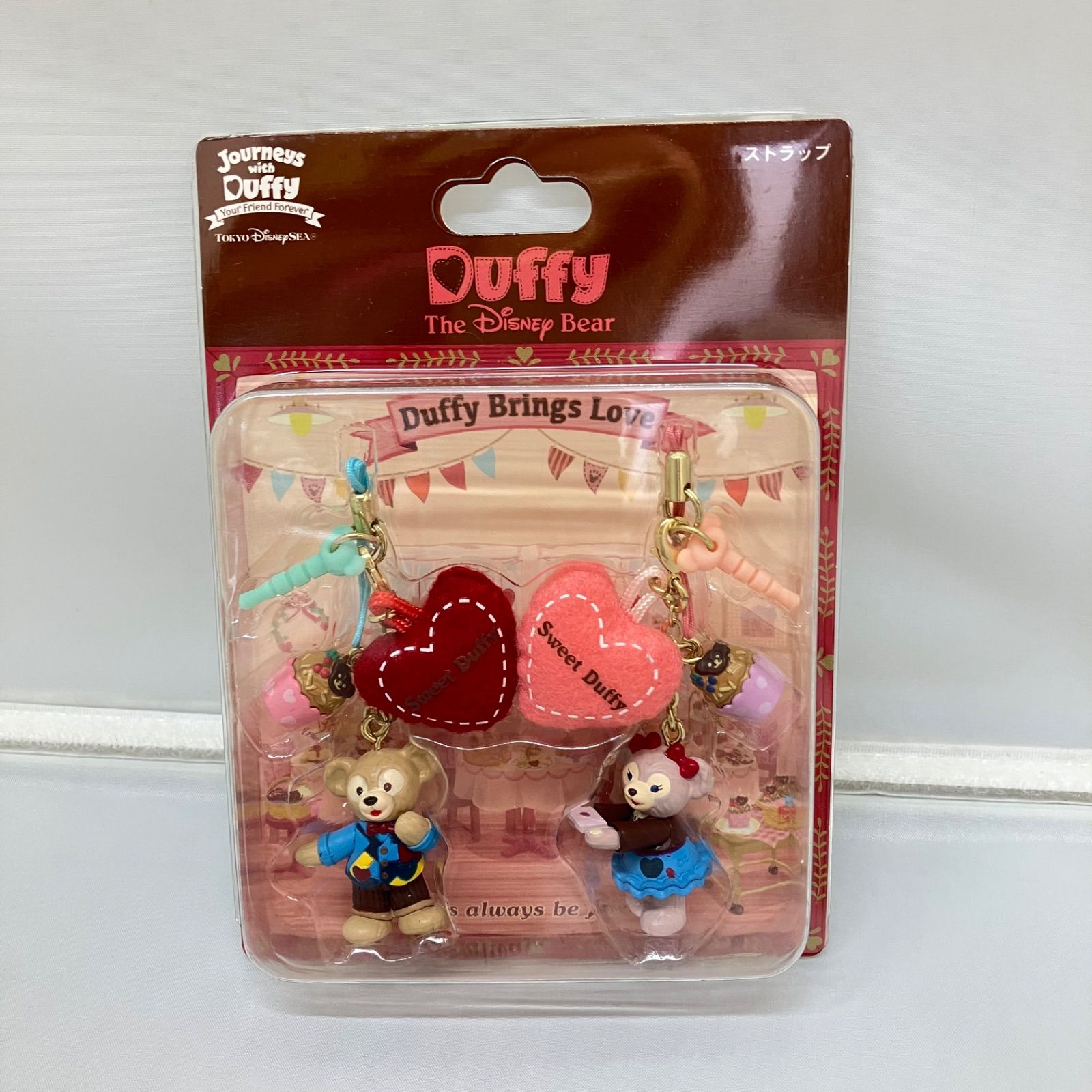 ダッフィー ストラップセット 2点 ディズニーシー 10周年 2way