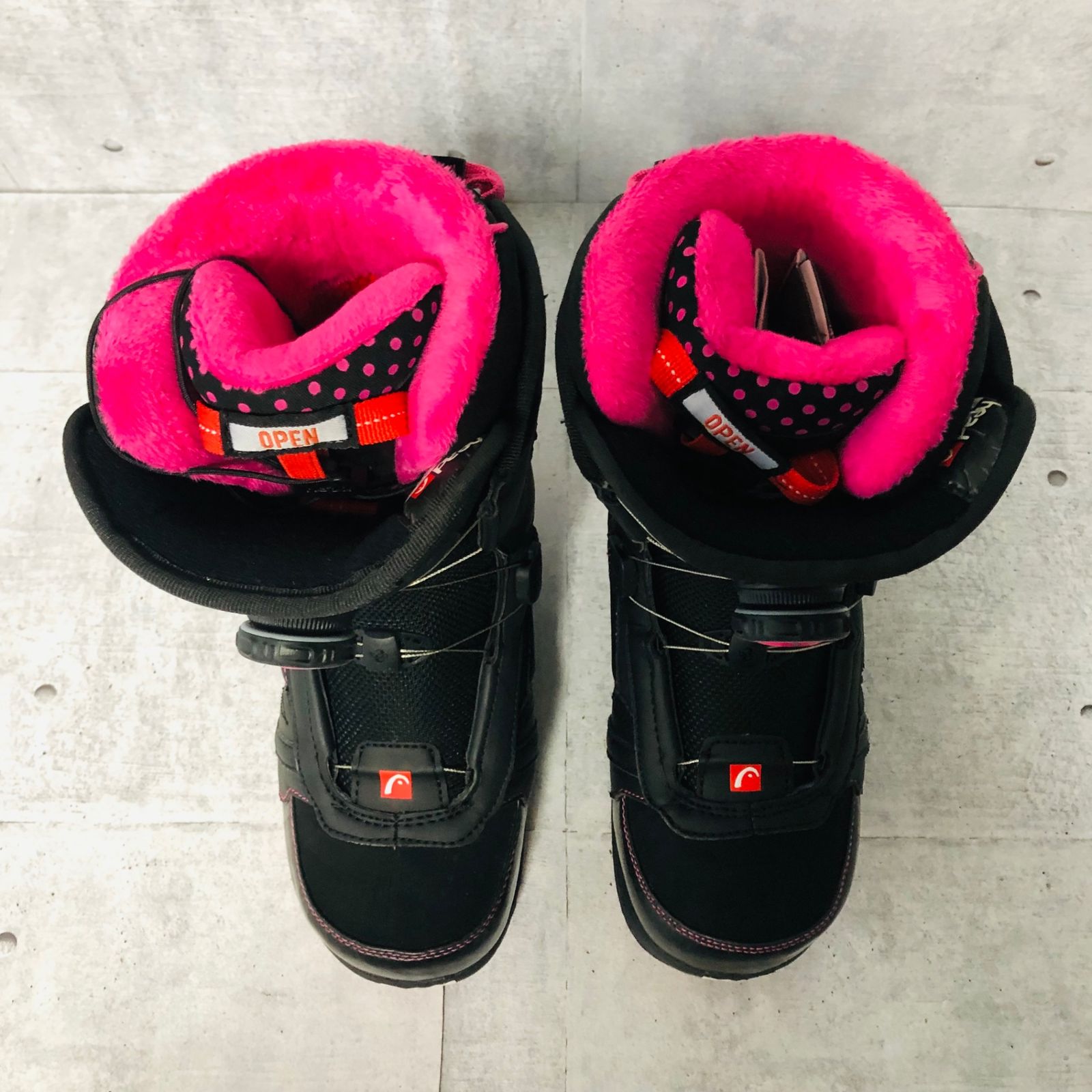 HEAD ヘッド STELLA ステラ BOA ボアダイヤル式 24cm スノーボード