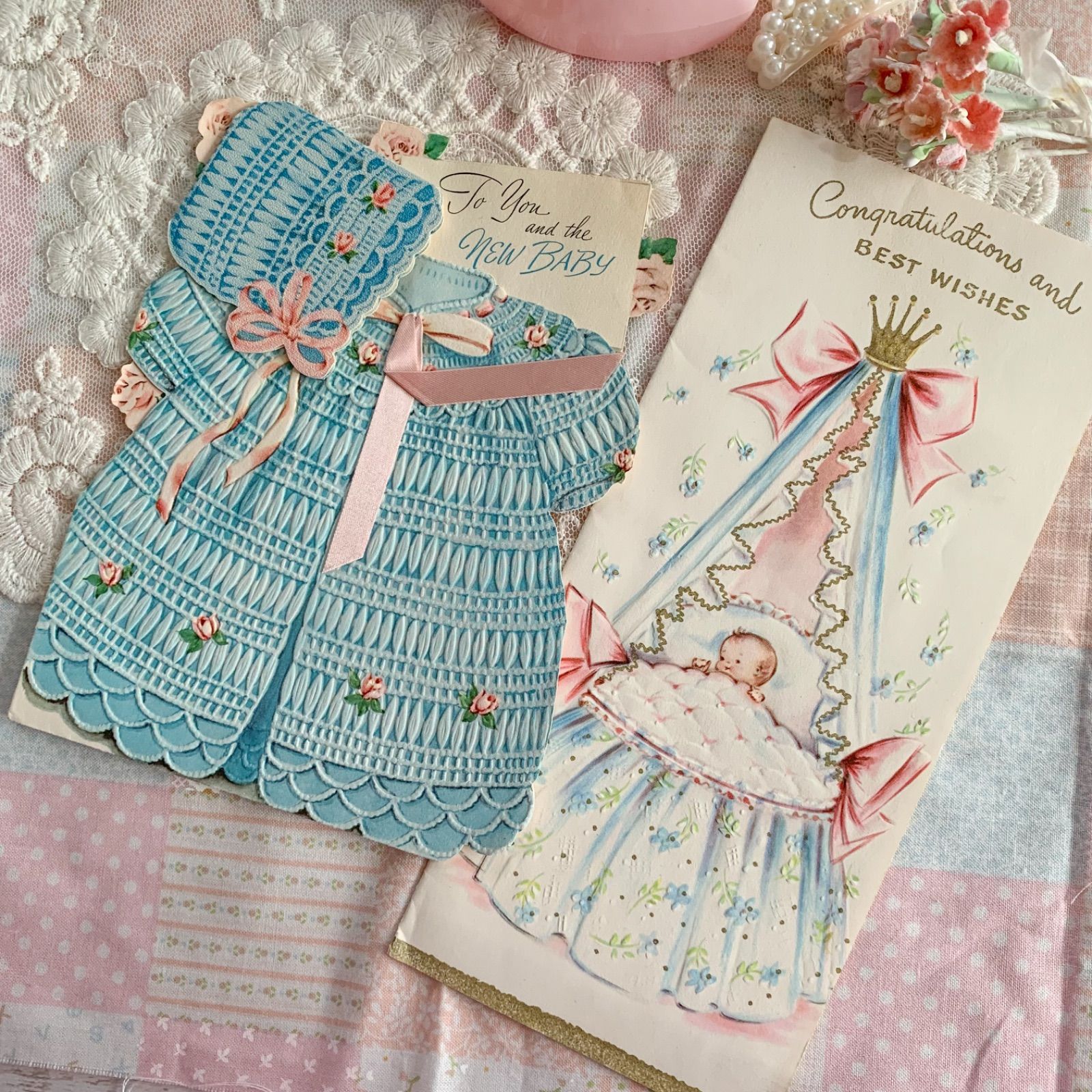 葵B041 ヴィンテージ 洋書 絵本 児童書 紙物 ジャンクジャーナル ヴィンテージ絵本 洋書『ROCK-A-BYE BABY』1956年 ベビー