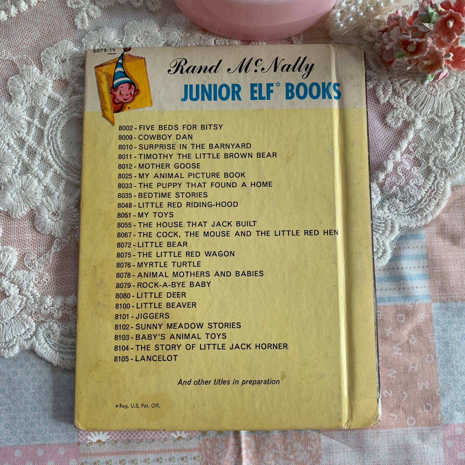 ヴィンテージ絵本 洋書『ROCK-A-BYE BABY』1956年 ベビー