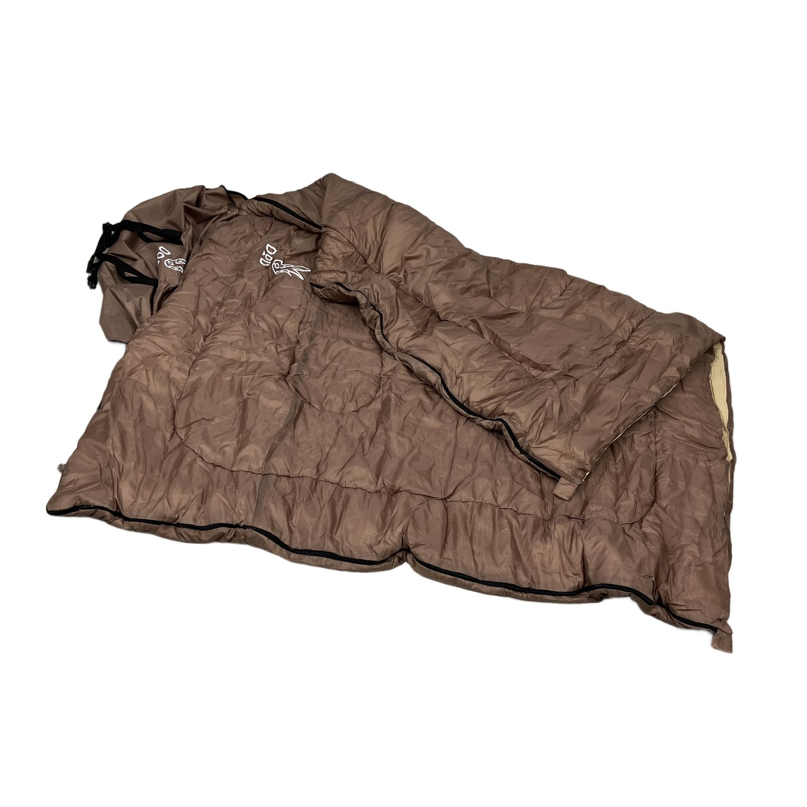 DOD S 4-511 わがやのシュラフ 4人用 ブラウン キャンプ用品 アウトドア