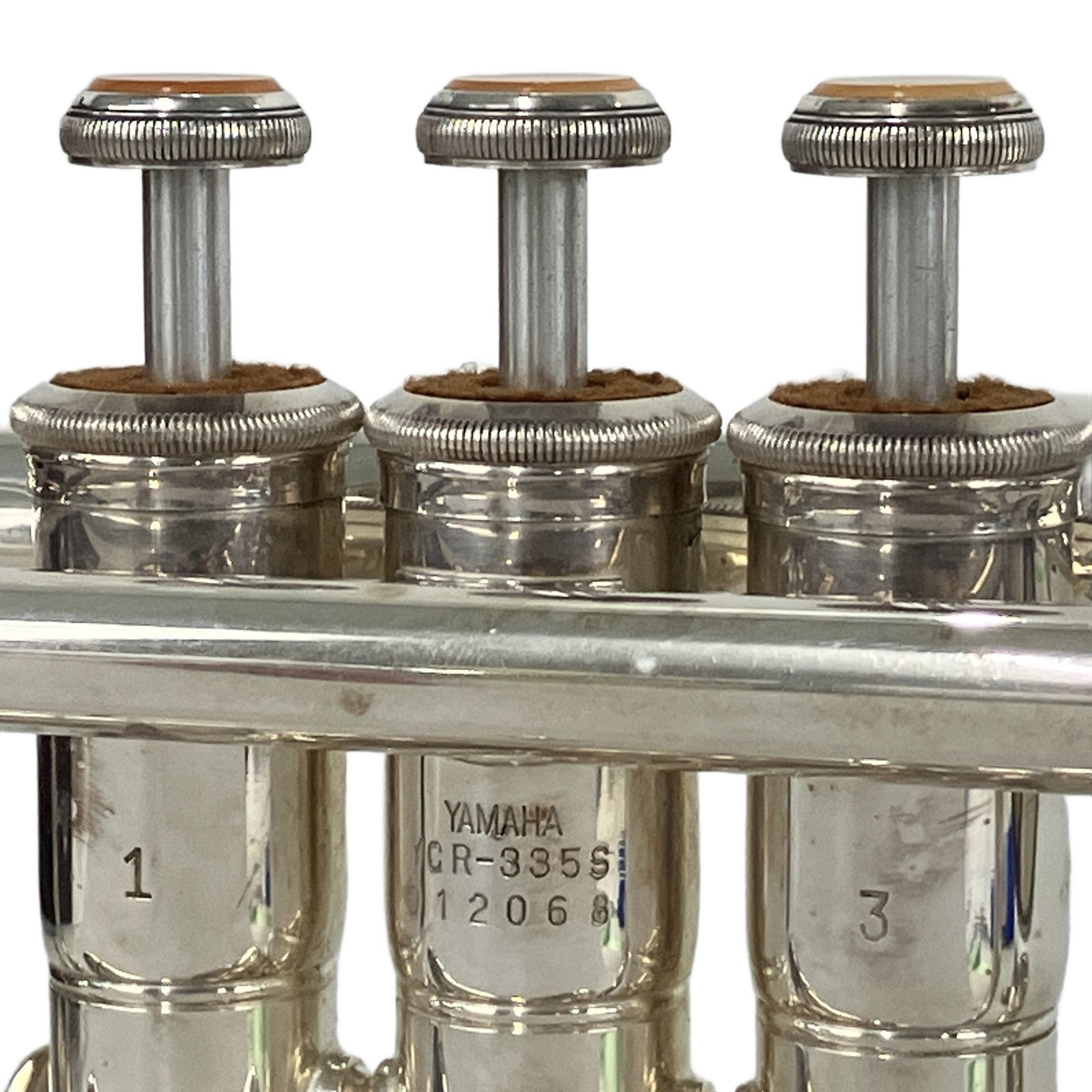 YAMAHA ヤマハ YCR-335S ショート コルネット マウスピース付属 YAMAHA ヤマハ YCR-335S コルネット マウスピース ケース付き 管楽器