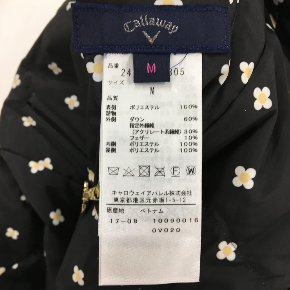 タグ付未使用品✨キャロウェイ ダウンジャケット リバーシブル 花柄 6WAY 楽天市場】キャロウェイ リバーシブルダウンジャケット 白×黒