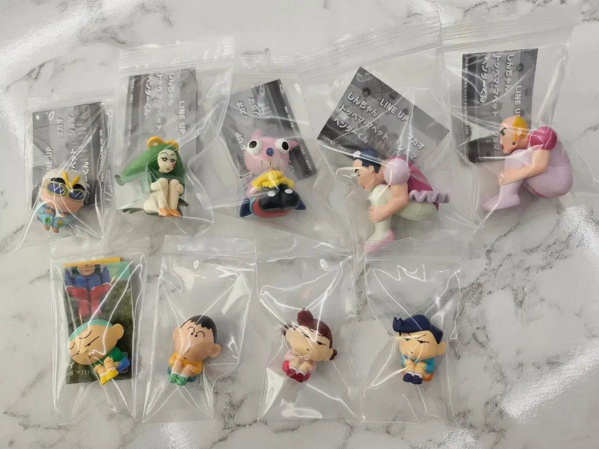 クレヨンしんちゃん まちぼうけ ガチャ フィギュア まとめ売り 【公式 