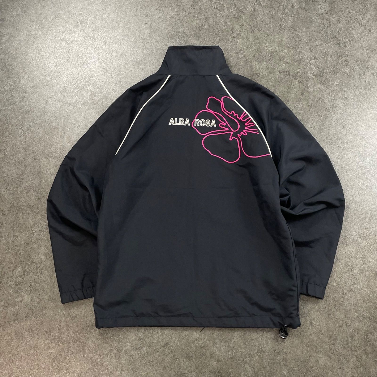 Y2K ALBA ROSA Nylon Jacket Black アルバローザ ナイロンジャケット