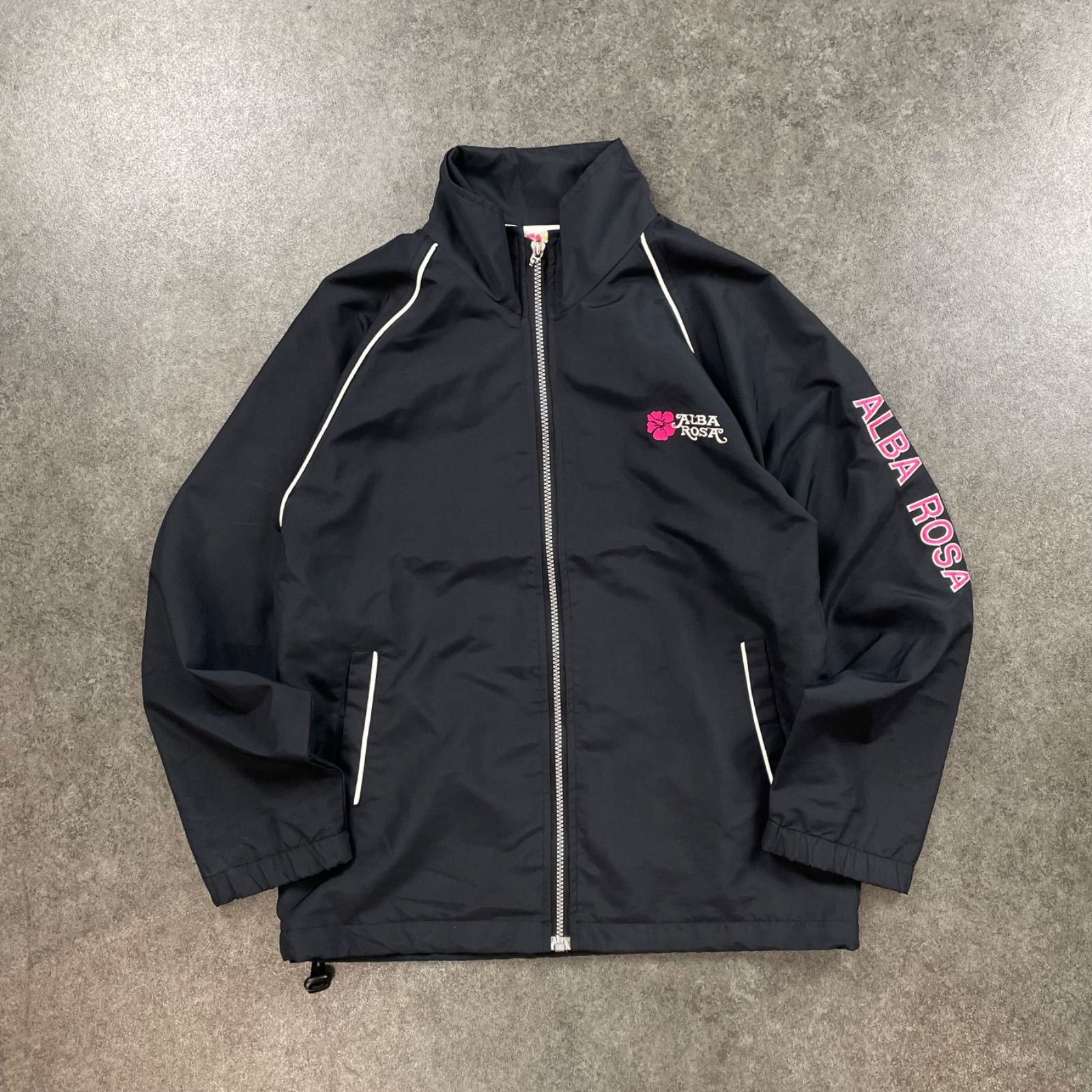 Y2K ALBA ROSA Nylon Jacket Black アルバローザ ナイロンジャケット 