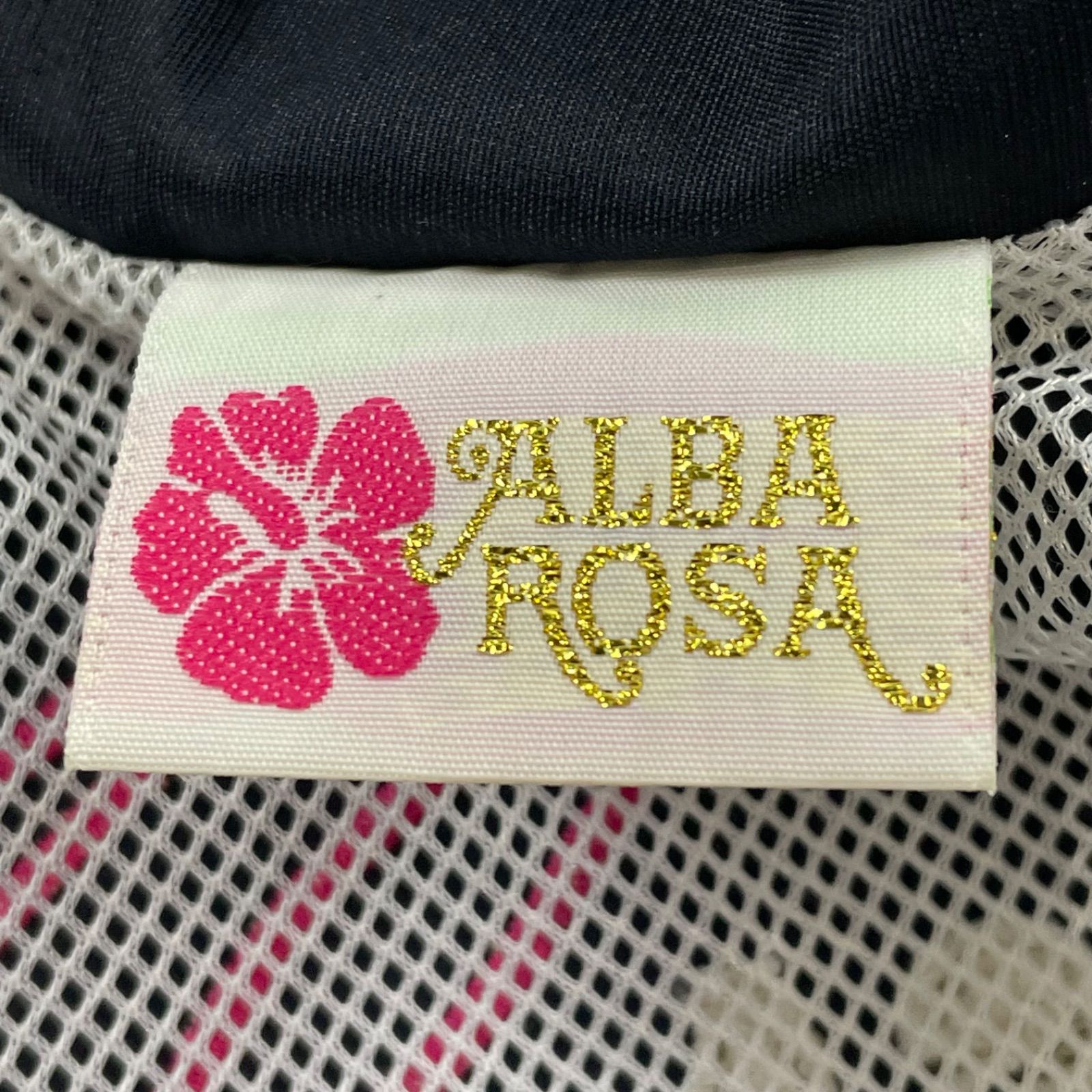 Y2K ALBA ROSA Nylon Jacket Black アルバローザ ナイロンジャケット