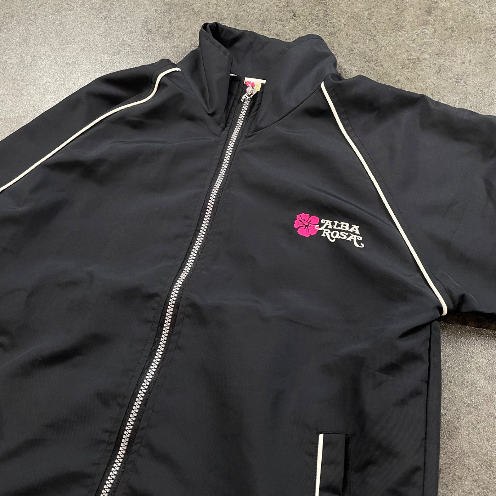 Y2K ALBA ROSA Nylon Jacket Black アルバローザ ナイロンジャケット 