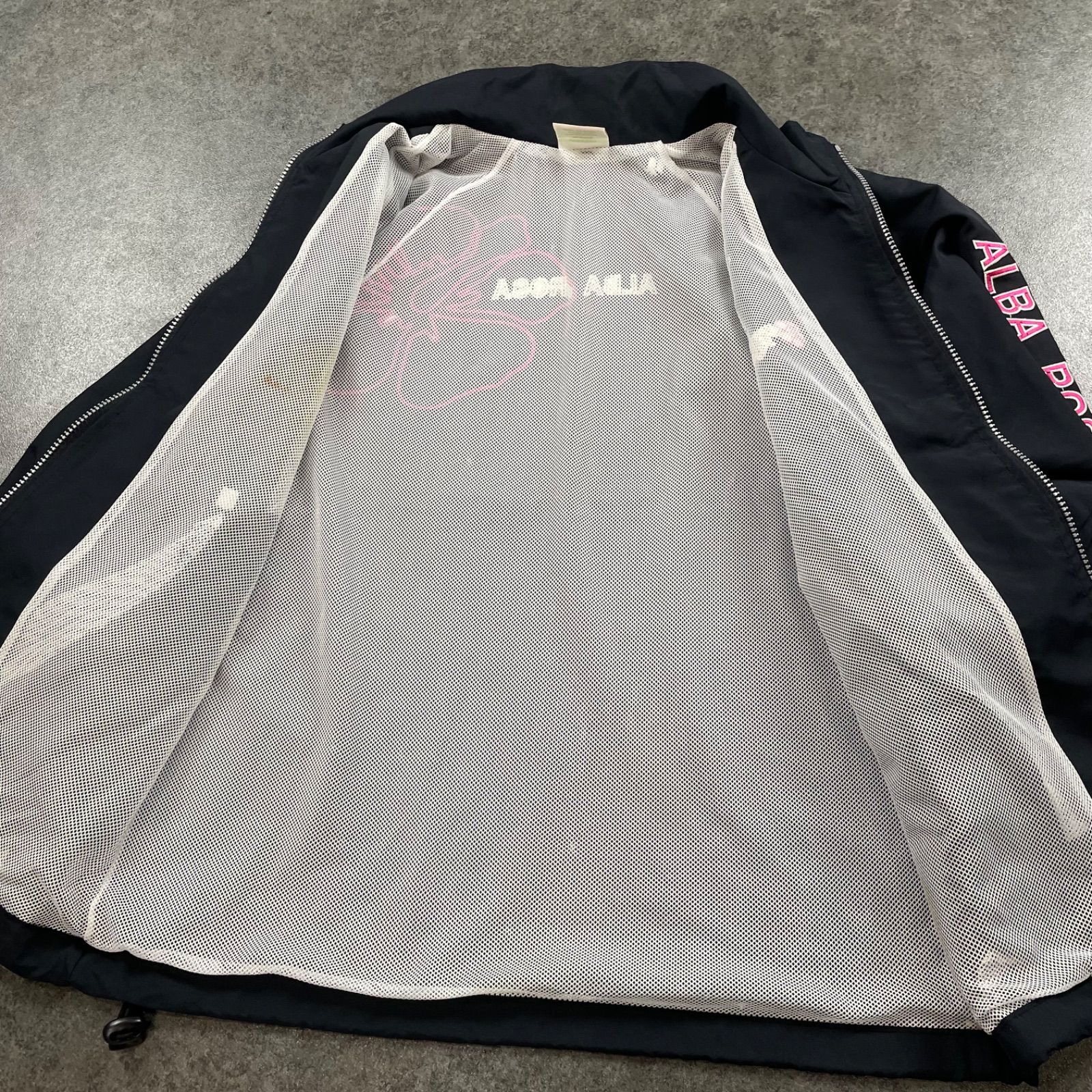 Y2K ALBA ROSA Nylon Jacket Black アルバローザ ナイロンジャケット