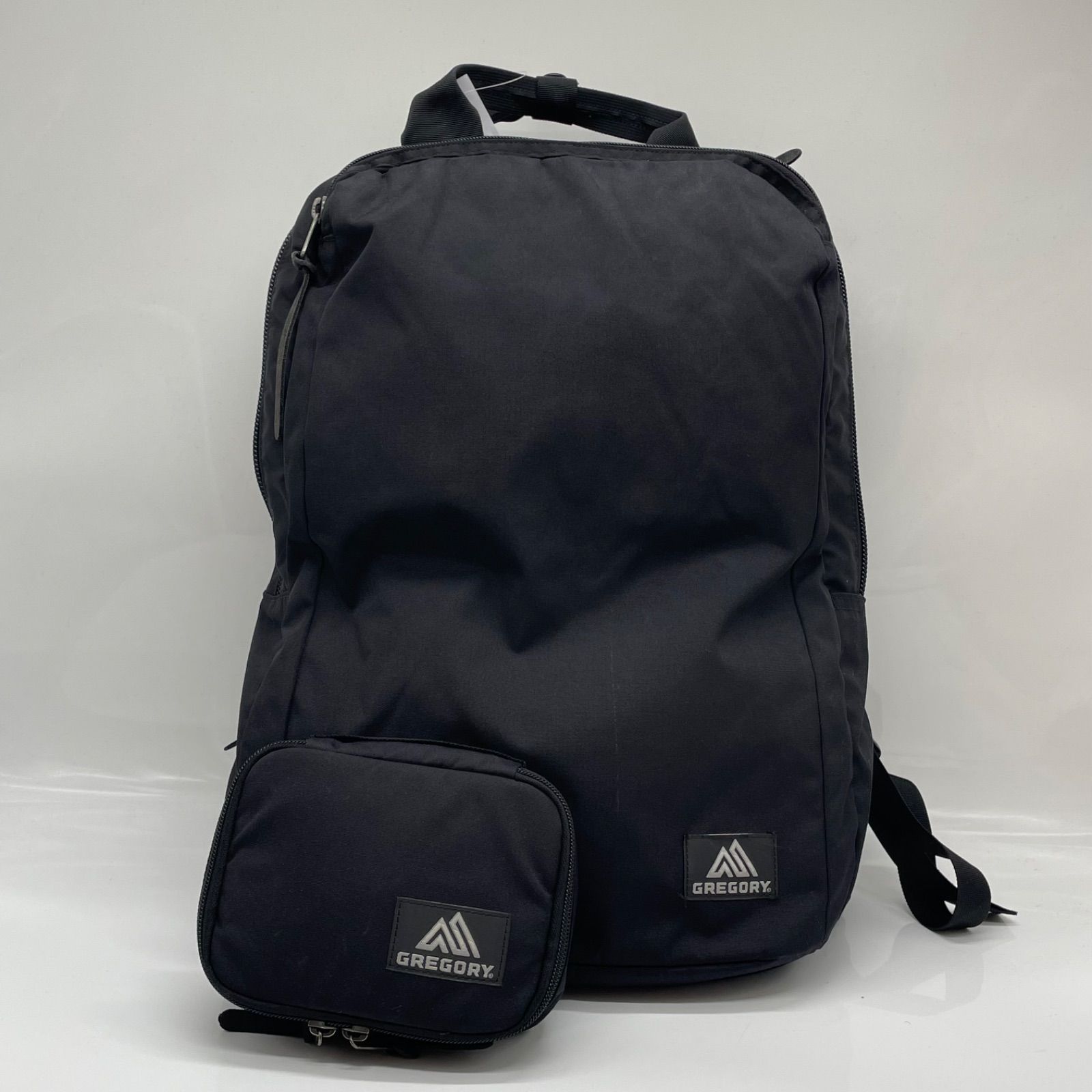 BN 6967 GREGORY グレゴリー カバートソリッドデイ V 3 デイパック ブラック PC収納可 ポーチ付き