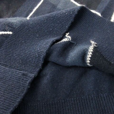 Callaway ケーブルニット　セーター　ブルー　ロゴ　刺繍　Ⅴネック Callaway ケーブルニット セーター ブルー ロゴ 刺繍 Ⅴネック ゴルフ