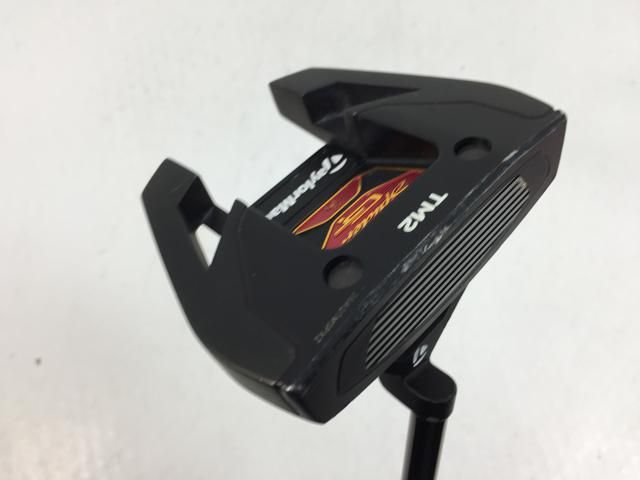 【驚きの破格値，本物保証】 返品OK 【中古ゴルフクラブ】テーラーメイド スパイダー GT ブラック TM2 TRUSS センター パター 2022 オリジナルスチール パター パター