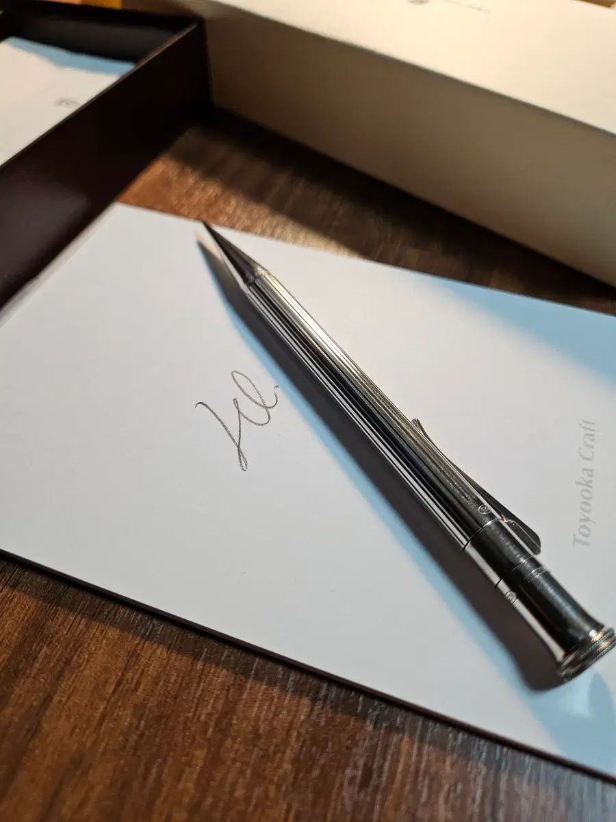 グラフフォン FABER-CASTELL Classic スターリングシルバー 純銀 シャープペンシル