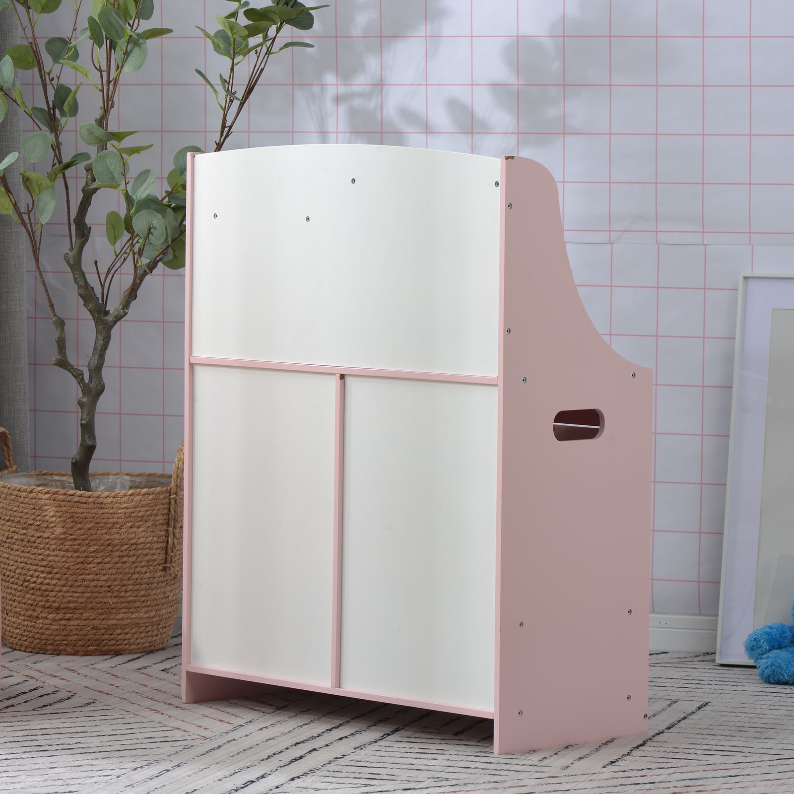  おままごと キッチン 木製 台所 洗濯機 調理器具付き 調味料 食材 知育玩具 おもちゃキッチン キッズ ベビー ピンク 知育玩具 ベビー キッズおもちゃ