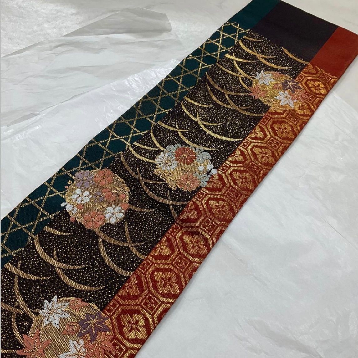 ○kimono+one○kimonoarisa○美品○最高級西陣織唐織○正絹