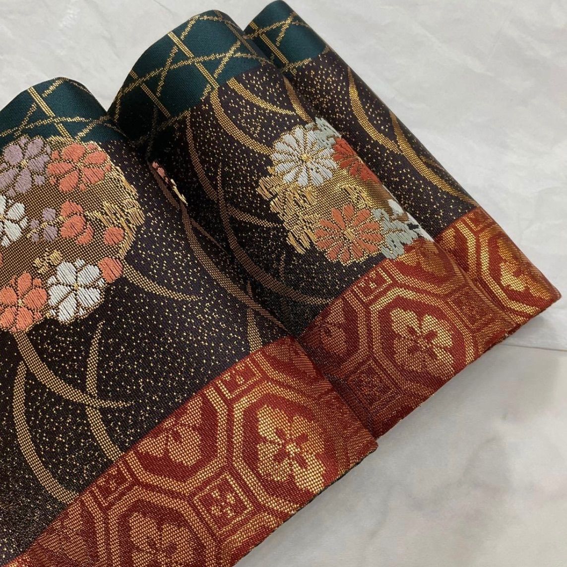 ○kimono+one○kimonoarisa○美品○最高級西陣織唐織○正絹