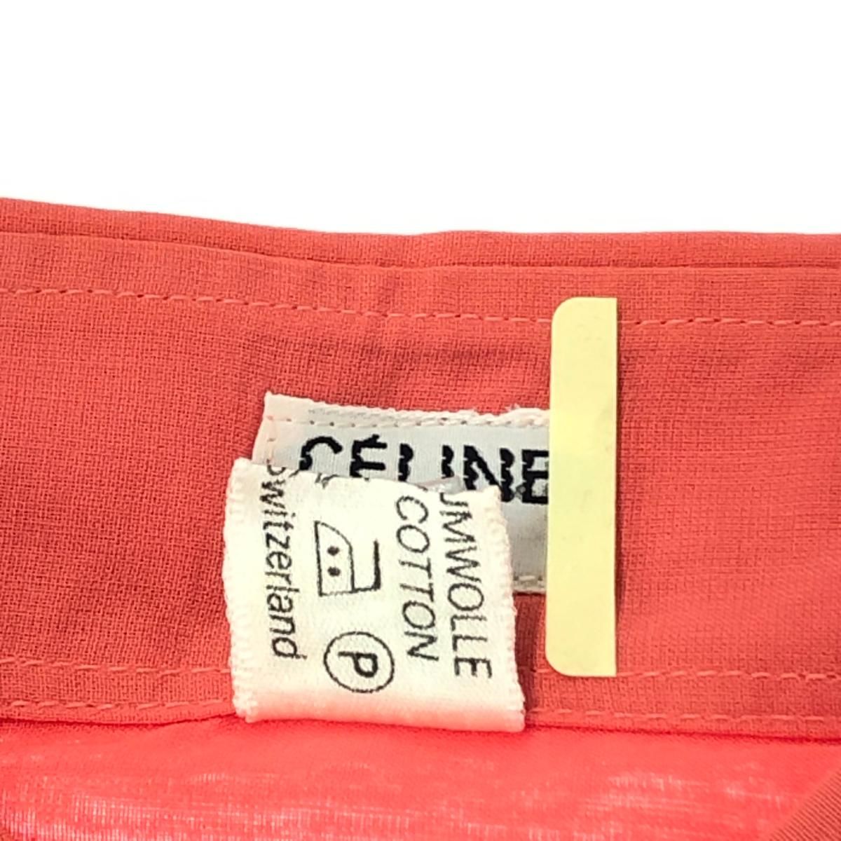 CELINE セリーヌ 馬車ロゴ長袖シャツ サイズ:42 スイス製/ブラウス