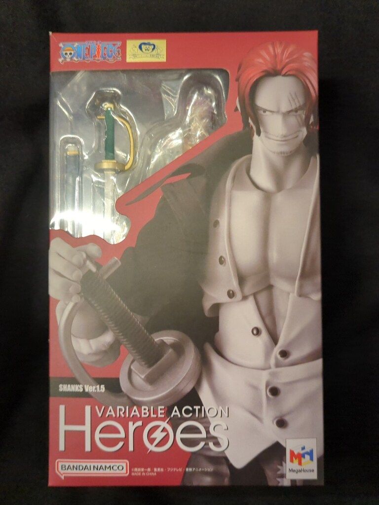 メガハウス ヴァリアブルアクションヒーローズ 赤髪のシャンクスVer