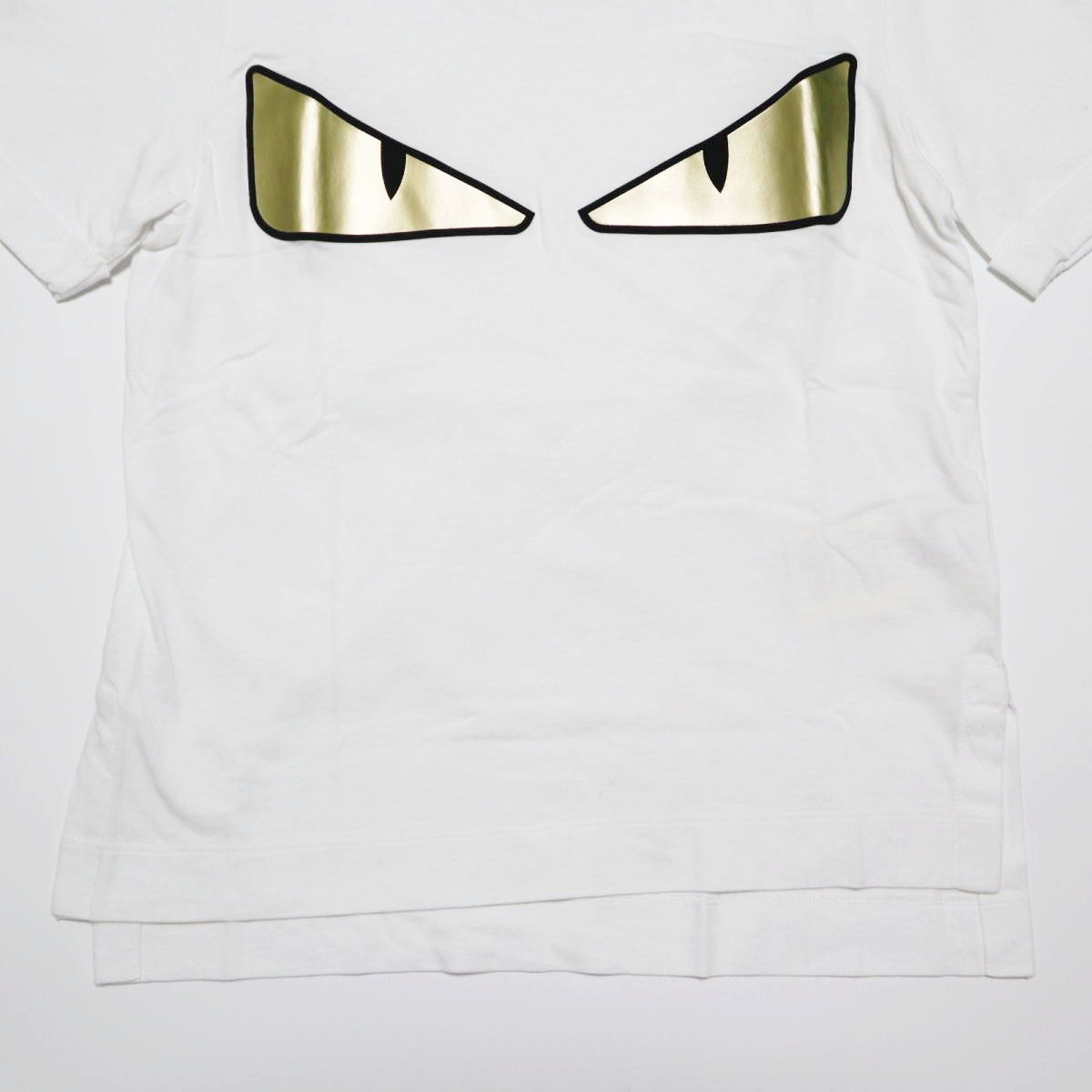 FENDI フェンディ モンスター バグズアイ コットン 半袖Tシャツ